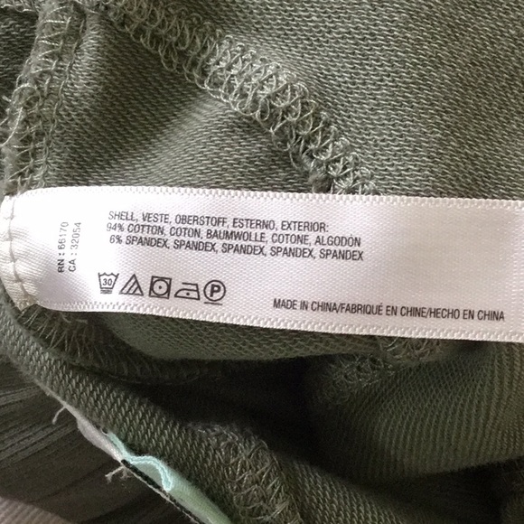 Anthropologie Saturday Sunday Green Floral Joggers - Picture 11 of 12